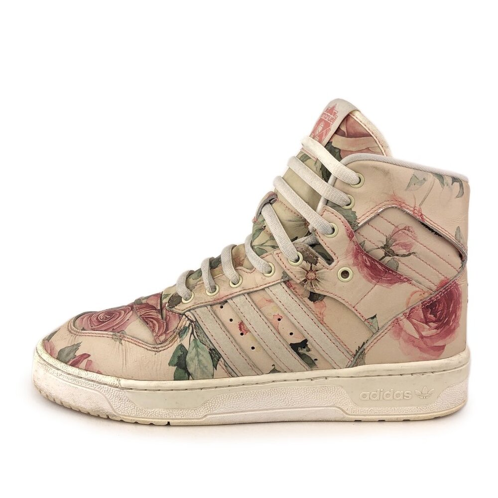 adidas Rivalry Hi OG EE Floral Sneakers 9.5